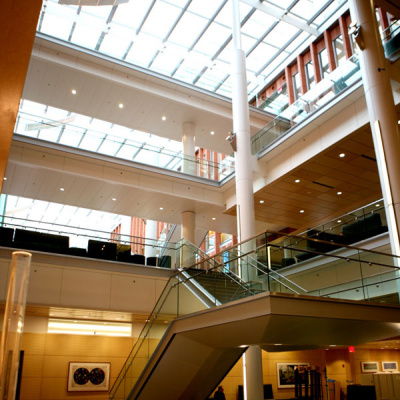 Skylights from Ross provide lighting to the lower level