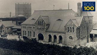 Michigan Central Station - Ann Arbor Michigan - vintage photo