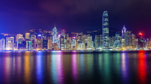 hong kong skyline